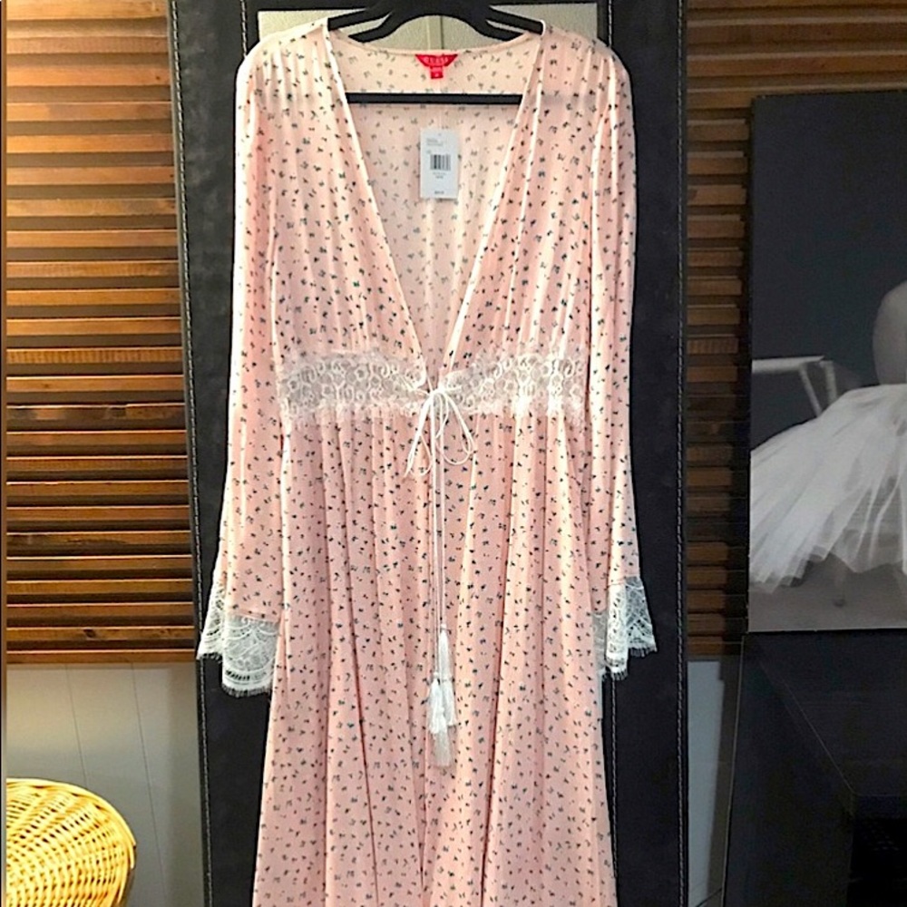 GUESS BRAND NEW Lace Nightgown / Duster